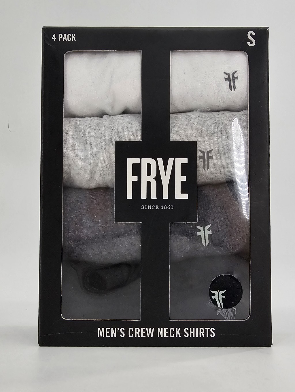 Frye Men's Crew Neck Shirts 4 Pack